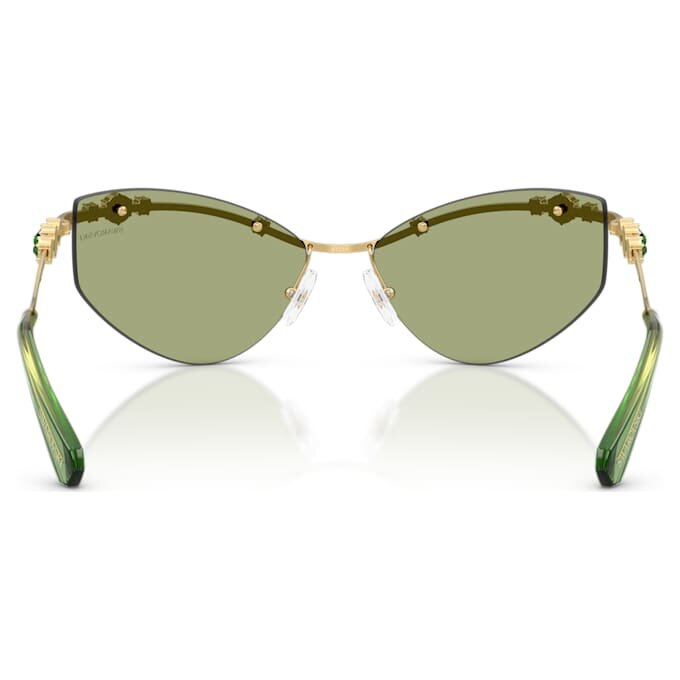 Lentes de sol con forma de ojo de gato, Sk7039, tono dorado Lentes de sol con forma de ojo de gato, Sk7039, tono dorado