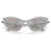 Lentes de sol con forma de ojo de gato, tono plateado Lentes de sol con forma de ojo de gato, tono plateado