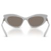 Lentes de sol con forma de ojo de gato, tono plateado Lentes de sol con forma de ojo de gato, tono plateado