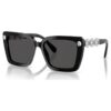 Lentes de sol de forma cuadrada, Sk6032, negro Lentes de sol de forma cuadrada, Sk6032, negro