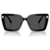 Lentes de sol de forma cuadrada, Sk6032, negro Lentes de sol de forma cuadrada, Sk6032, negro