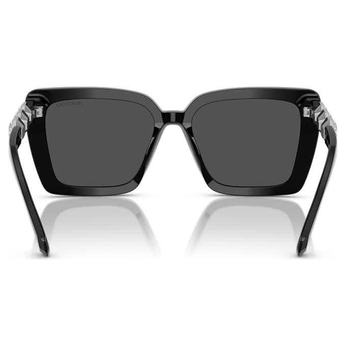 Lentes de sol de forma cuadrada, Sk6032, negro Lentes de sol de forma cuadrada, Sk6032, negro