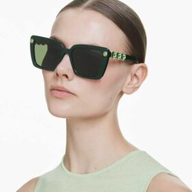 Lentes de sol de forma cuadrada, Sk6032, verde