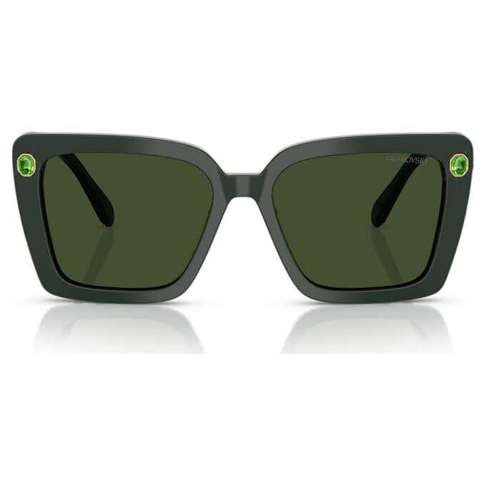 Lentes de sol de forma cuadrada, Sk6032, verde Lentes de sol de forma cuadrada, Sk6032, verde