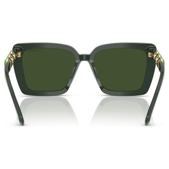 Lentes de sol de forma cuadrada, Sk6032, verde Lentes de sol de forma cuadrada, Sk6032, verde