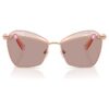 Lentes de sol de forma cuadrada, Sk7040, rosa Lentes de sol de forma cuadrada, Sk7040, rosa
