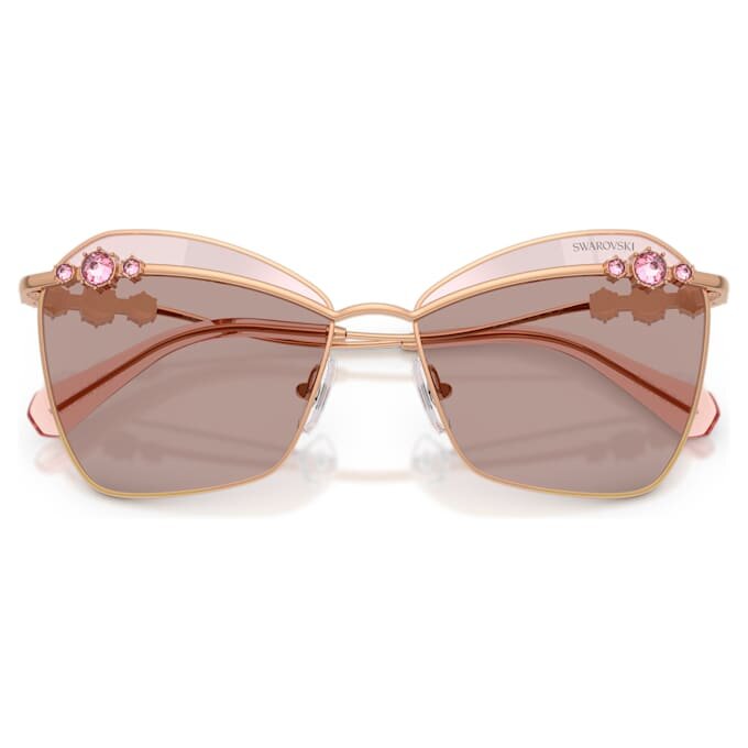 Lentes de sol de forma cuadrada, Sk7040, rosa Lentes de sol de forma cuadrada, Sk7040, rosa