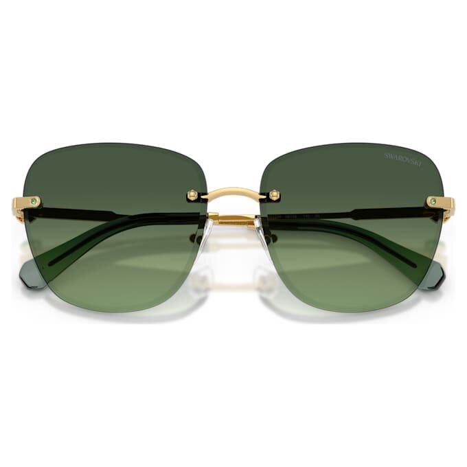 Lentes de sol de forma cuadrada, Sk7043, verdes Lentes de sol de forma cuadrada, Sk7043, verdes