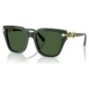 Lentes de sol de forma cuadrada, verdes Lentes de sol de forma cuadrada, verdes