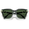 Lentes de sol de forma cuadrada, verdes Lentes de sol de forma cuadrada, verdes