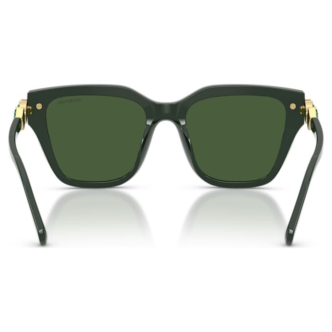Lentes de sol de forma cuadrada, verdes Lentes de sol de forma cuadrada, verdes