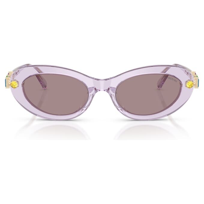 Lentes de sol de forma ovalada, rosa Lentes de sol de forma ovalada, rosa