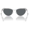 Lentes de sol de forma ovalada, Sk7017, tono plateado Lentes de sol de forma ovalada, Sk7017, tono plateado