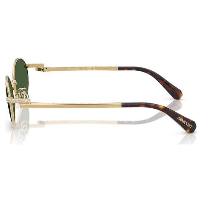 Lentes de sol de forma ovalada, verdes Lentes de sol de forma ovalada, verdes