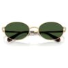 Lentes de sol de forma ovalada, verdes Lentes de sol de forma ovalada, verdes
