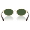 Lentes de sol de forma ovalada, verdes Lentes de sol de forma ovalada, verdes