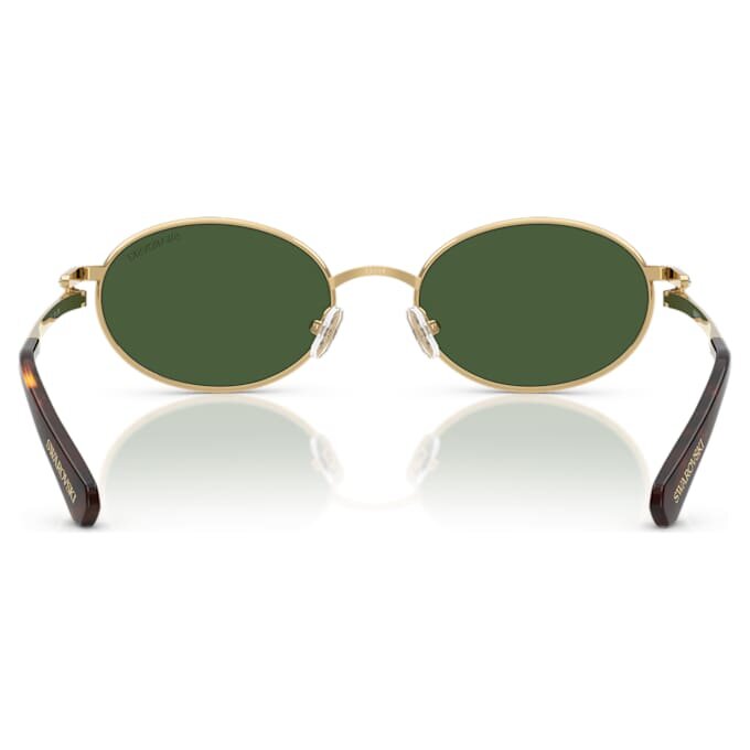 Lentes de sol de forma ovalada, verdes Lentes de sol de forma ovalada, verdes