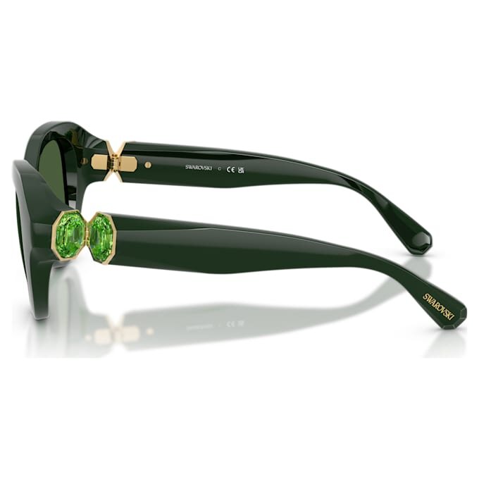Lentes de sol de forma redonda, verdes Lentes de sol de forma redonda, verdes