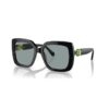 Lentes de sol extragrandes, forma cuadrada, SK6001, negro Lentes de sol extragrandes, forma cuadrada, SK6001, negro