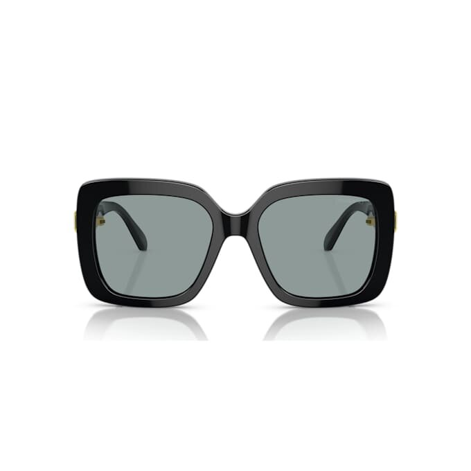 Lentes de sol extragrandes, forma cuadrada, SK6001, negro Lentes de sol extragrandes, forma cuadrada, SK6001, negro