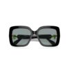Lentes de sol extragrandes, forma cuadrada, SK6001, negro Lentes de sol extragrandes, forma cuadrada, SK6001, negro