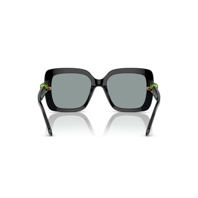 Lentes de sol extragrandes, forma cuadrada, SK6001, negro Lentes de sol extragrandes, forma cuadrada, SK6001, negro