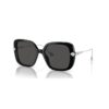 Lentes de sol extragrandes, forma cuadrada, Sk6011, negro Lentes de sol extragrandes, forma cuadrada, Sk6011, negro