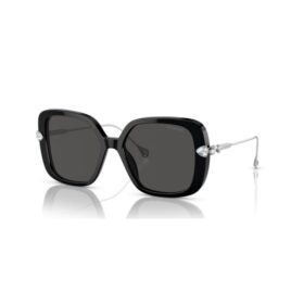 Lentes de sol extragrandes, forma cuadrada, Sk6011, negro