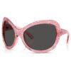 Lentes de sol extragrandes, forma de ojo de gato, Sk6052, rosa Lentes de sol extragrandes, forma de ojo de gato, Sk6052, rosa