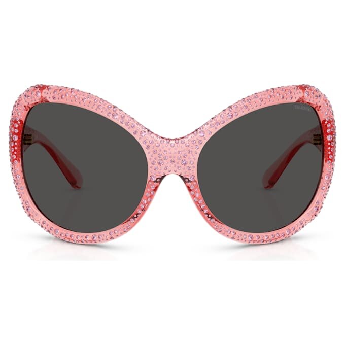 Lentes de sol extragrandes, forma de ojo de gato, Sk6052, rosa Lentes de sol extragrandes, forma de ojo de gato, Sk6052, rosa