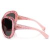 Lentes de sol extragrandes, forma de ojo de gato, Sk6052, rosa Lentes de sol extragrandes, forma de ojo de gato, Sk6052, rosa