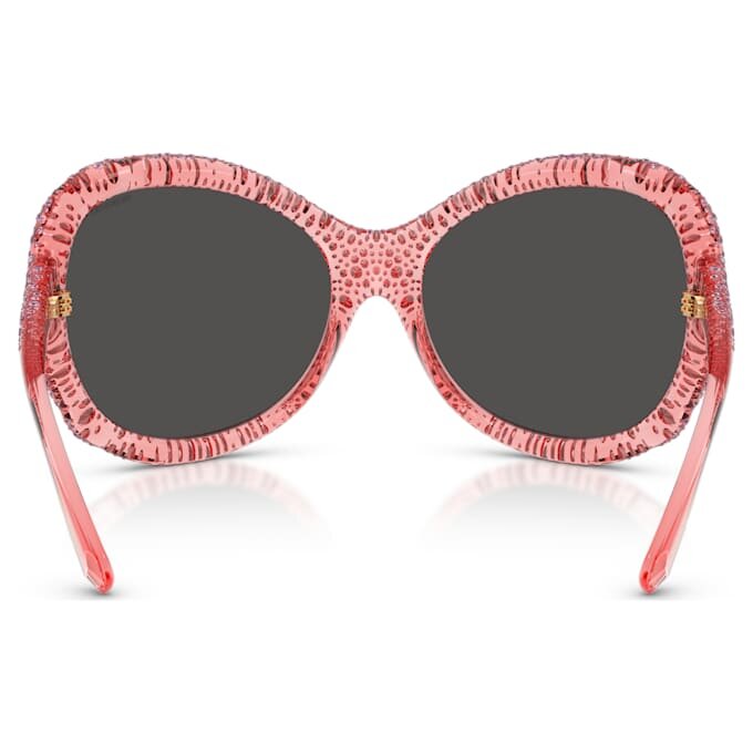 Lentes de sol extragrandes, forma de ojo de gato, Sk6052, rosa Lentes de sol extragrandes, forma de ojo de gato, Sk6052, rosa