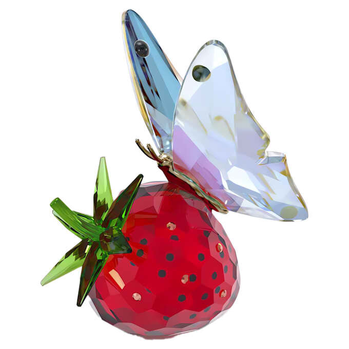 Mariposa y fresa de Idyllia Mariposa y fresa de Idyllia