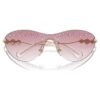 Máscara de lentes de sol, rosa Máscara de lentes de sol, rosa