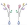 Pendientes colgantes Ariana Grande x Swarovski con cortes mixtos, multicolores y chapados en rodio Pendientes colgantes Ariana Grande x Swarovski con cortes mixtos, multicolores y chapados en rodio
