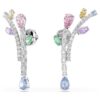 Pendientes colgantes Ariana Grande x Swarovski con cortes mixtos, multicolores y chapados en rodio Pendientes colgantes Ariana Grande x Swarovski con cortes mixtos, multicolores y chapados en rodio