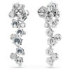 Pendientes colgantes Constella con cortes mixtos, blancos, chapados en rodio Pendientes colgantes Constella con cortes mixtos, blancos, chapados en rodio