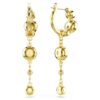 Pendientes colgantes Imber de corte redondo, blancos, con acabado de metales mixtos Pendientes colgantes Imber de corte redondo, blancos, con acabado de metales mixtos
