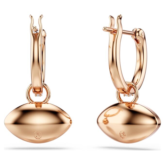 Pendientes colgantes Symbolica con forma de ojo, multicolores, chapados en tono oro rosa Pendientes colgantes Symbolica con forma de ojo, multicolores, chapados en tono oro rosa