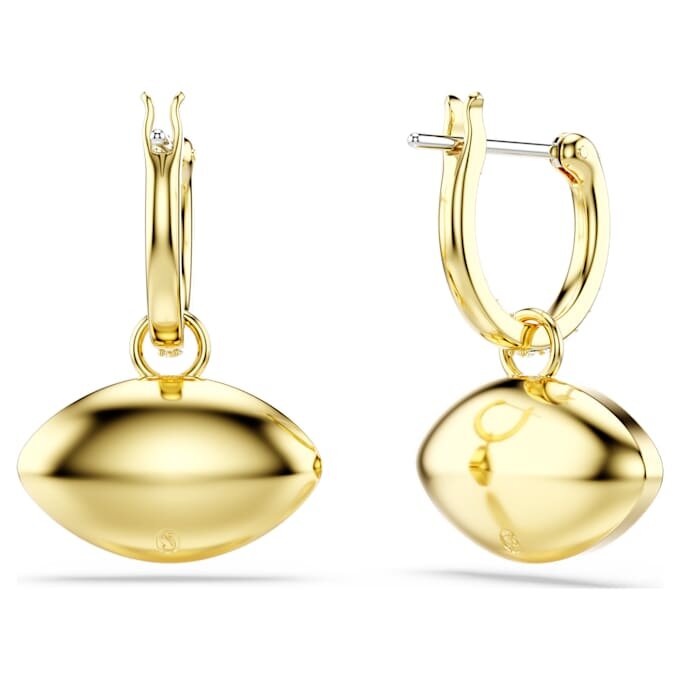 Pendientes colgantes Symbolica «Ojo del mal», azul, chapados en tono dorado Pendientes colgantes Symbolica «Ojo del mal», azul, chapados en tono dorado