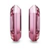 Pendientes de aro Lucent con forma octogonal, pequeños, color rosa Pendientes de aro Lucent con forma octogonal, pequeños, color rosa