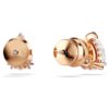 Pendientes de botón Stilla con corte de pera, blancos, chapados en tono oro rosa Pendientes de botón Stilla con corte de pera, blancos, chapados en tono oro rosa