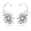 Pendientes Galaxy con diamantes cultivados en laboratorio, 14.67 Ct Tw, formas mixtas, oro blanco de 18K Pendientes Galaxy con diamantes cultivados en laboratorio, 14.67 Ct Tw, formas mixtas, oro blanco de 18K