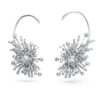 Pendientes Galaxy con diamantes cultivados en laboratorio, 14.67 Ct Tw, formas mixtas, oro blanco de 18K Pendientes Galaxy con diamantes cultivados en laboratorio, 14.67 Ct Tw, formas mixtas, oro blanco de 18K