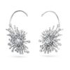 Pendientes Galaxy con diamantes cultivados en laboratorio, 14.67 Ct Tw, formas mixtas, oro blanco de 18K Pendientes Galaxy con diamantes cultivados en laboratorio, 14.67 Ct Tw, formas mixtas, oro blanco de 18K