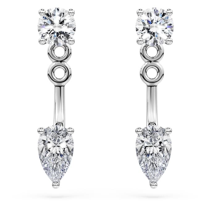 Pendientes «Galaxy» con diamantes cultivados en laboratorio de 0,82 ct en total, formas variadas, plata esterlina Pendientes «Galaxy» con diamantes cultivados en laboratorio de 0,82 ct en total, formas variadas, plata esterlina