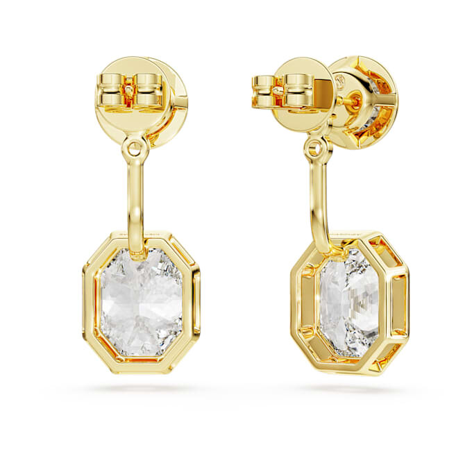 Pendientes «Octagon Jackets» con diamantes cultivados en laboratorio, 7,70 ct en total, formas mixtas, oro amarillo de 18K