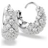 Pendientes Sublima blancos, chapados en rodio Pendientes Sublima blancos, chapados en rodio