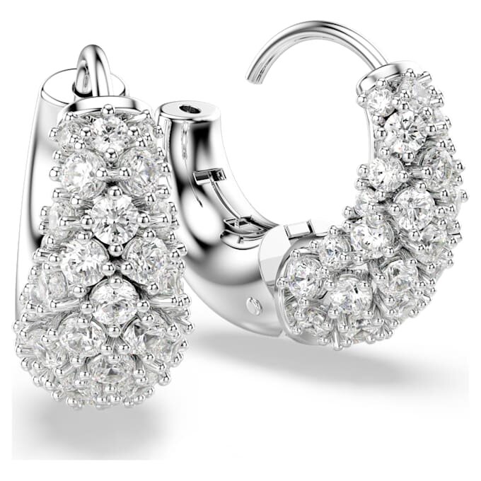 Pendientes Sublima blancos, chapados en rodio Pendientes Sublima blancos, chapados en rodio