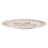 Plato de servicio Idyllia de porcelana, motivo de estampado de cristales, ramo de flores, multicolor Plato de servicio Idyllia de porcelana, motivo de estampado de cristales, ramo de flores, multicolor